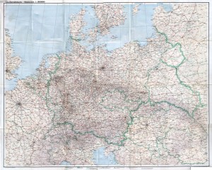 Gea Übersichtskarte Mitteleuropa 1.5M - Reduced