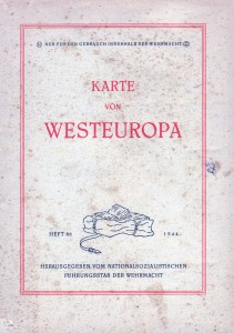 Karte von Westeuropa - 3500K - Cover